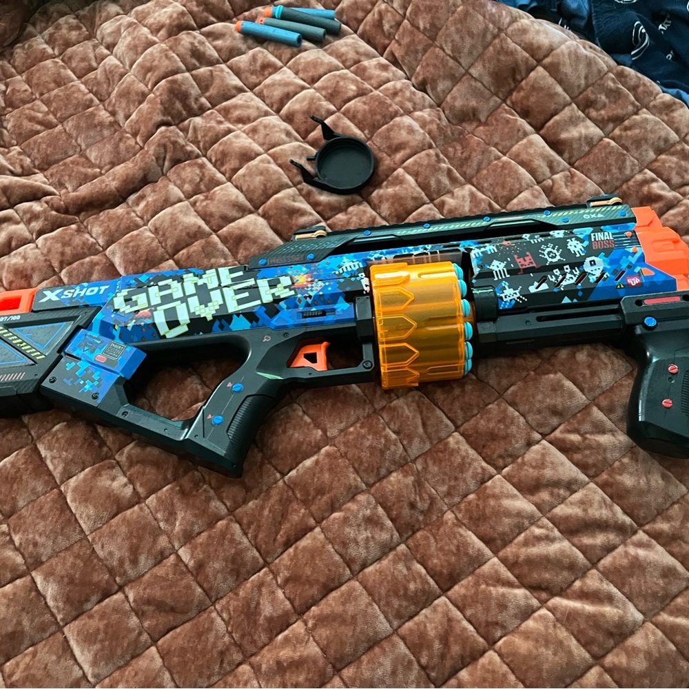 XShot Skins Last Stand Foam Dart Blaster - Game Over by ZURU